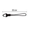 DraCra 3 Pack Paracord Keychain Lanyard Triangle Buckle Lock Clip