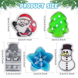 Children's Hand Warmers, Pocket Warmers, Pack of 5, Christmas Hand Warmer, Reusable Kinking, Finger Warmer, Christmas Hand Warmer, Winter Hand Warmer, Warm Finger Christmas Gifts