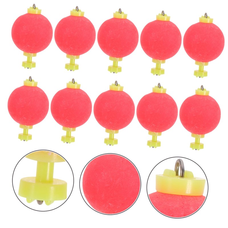 WOONEKY Professional Sea Fishing Floats Pcs Red Eva Foam Fishing