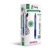 Zebra Pen Z-Grip Recycled Retractable Ballpoint Pens,1.0mm, Blue Ink, Durable