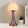 URLIGHTS Waterproof Rechargeable Table Lamp for Shower & Outdoor, Cordless
