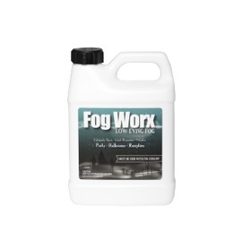 Fogworx Low Lying Fog Juice, Long Lasting Low Lying Indoor-Outdoor Fog, Designed Fog Chillers, Ground Foggers and Low Lying Fog Generators, 1 Quart