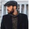 WEROR WEROR-280.1 Men's Flat Cap with Peak - Hat with