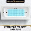 HITSLAM Bath Mat for Tub, Non Slip Bathtub Mat, 40