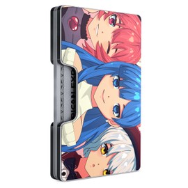 Freja Svendsen Printed Aluminum Wallet for Men - Slim Money Clip & Card Holder with Printed Finish. Enhanced RFID Blocking, Compact, Unique & Minimalist Wallets