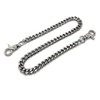 Eigso Black Cuban Link Chain Waist Accessory for Women Men