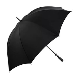 Quadra Pro Premium Golf Regenschirm, windresistent (Einheitsgröße) (Schwarz)