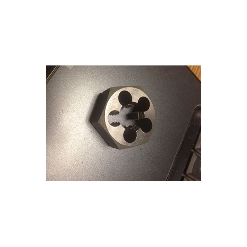 Drill America 1/2"-12 Carbon Steel Hex Rethreading Die, DWT Series