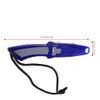 KEEP DIVING Stainless Steel Professional Scuba Fixed Blade Knife Blue