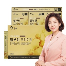 Daehyun Ebenezer Kim Sohyung Wonbang Albumin Premium Essence Stick 15g x 10 packets x 3 packs / 김소형 원방 알부민 프리미엄 진액스틱 15g x 10포 x 3개입