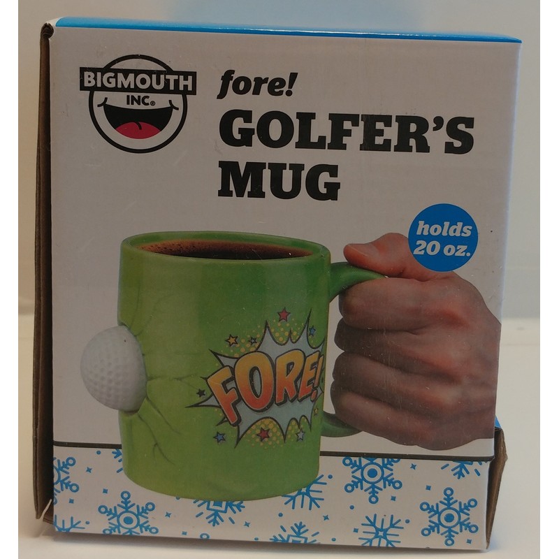 Novelty Fore! Golfer's Mug
