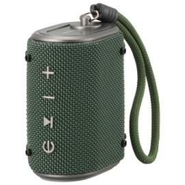 Ohm AudioComm Wireless Speaker, Bluetooth 5.3, Waterproof, Compact, Portable Speaker, Wireless Outdoor Speaker, Supports TF Card Playback, Green, ASP-W180N 03-2479