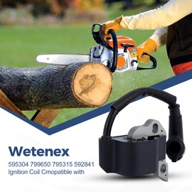 MS170 Ignition Coil Fits Sthil MS170 MS180 017 018 Chainsaw Ignition Module Coil 1130 400 1302