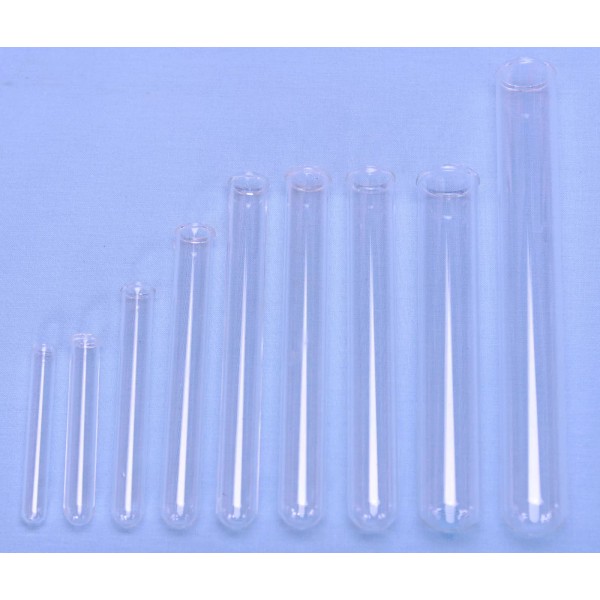 Avogadro's Lab Supply TEST TUBE ASSORTMENT 10 to 25 mm