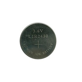 New 1 x Rechargeable LIR2430 LIR 2430 3.6V Button Cell