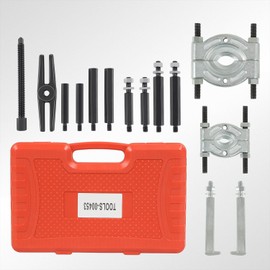 DNA Motoring 14 PCS Bearing Puller Set, 5 Ton Capacity Bearing Separator with 2" and 3" Jaws, Pinion Bearing Puller and Wheel Bearing Removal Tool, TOOLS-00453