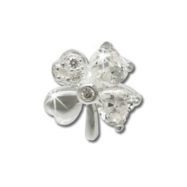 SilberDream SDO790W Sterling Silver 925 Stud Earrings