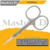 MASTERYD Cuticle Scissors Extra Fine Curved Blade, Super Slim Manicure