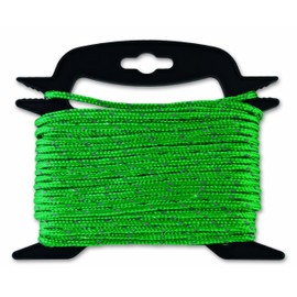 Reflect Cord REFL01V Reflecting Polypropylene Rope 35 kg Diameter 4.8 mm L 15 m Green