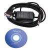 vhbw Programming Cable RS-232 Compatible with AB-SLC 5/03 5/04 5/05