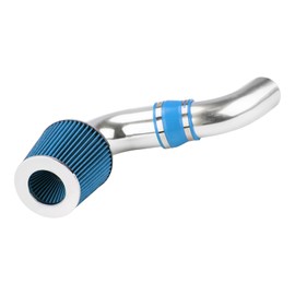 KAX 3.5 inch Cold Air Intake System Kit Replacement for Chevy S10 1996-2004, Blazer 1996-2005, GMC Sonoma 1996-2004, Jimmy 1996-2001, High Performance, BLUE