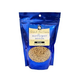 Howe No Salt Sunflower Seeds, Edible Seeds, 11oz Bag