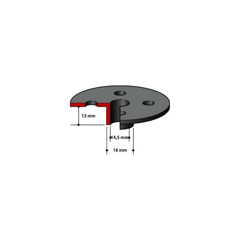 Makita Templet Guide 16 344364-5