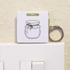 'Round Jar' Keyring Tape Measure/Spirit Level Tool (KM00042010)