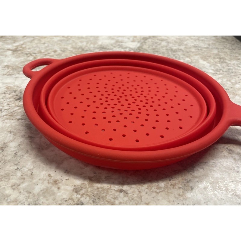 robert irvine NIP Robert Irvine 2-in-1 Collapsible Colander & Strainer