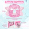 Mascara de Hielo para Cara para Reducir Hinchazón, Compresa Fria