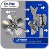 Appli Parts APFM-71E 7W Condenser and Evaporator Fan Motor 115V