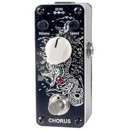 Sondery Chorus Pedal for Guitars, Mini Analogue Chorus Effect Pedal True Bypass, Art Series modulation  pedal