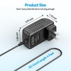 Tomatosd 9V AC/DC Adapter Compatible with Donner DED-80 DED-90 DED-100