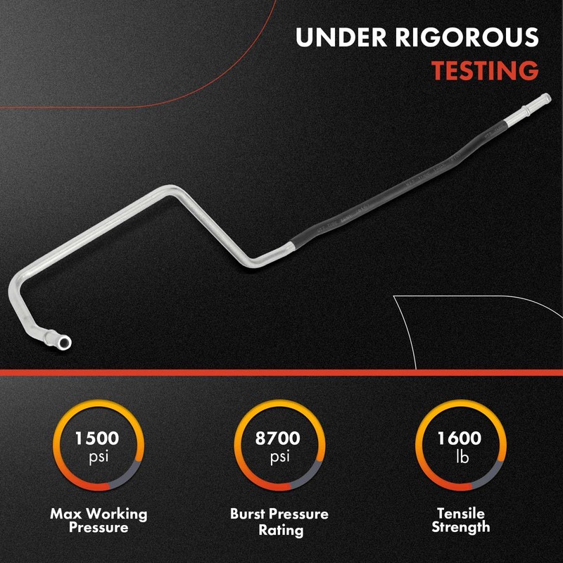 A-Premium Power Steering Return Hose Line Assembly Compatible with Honda