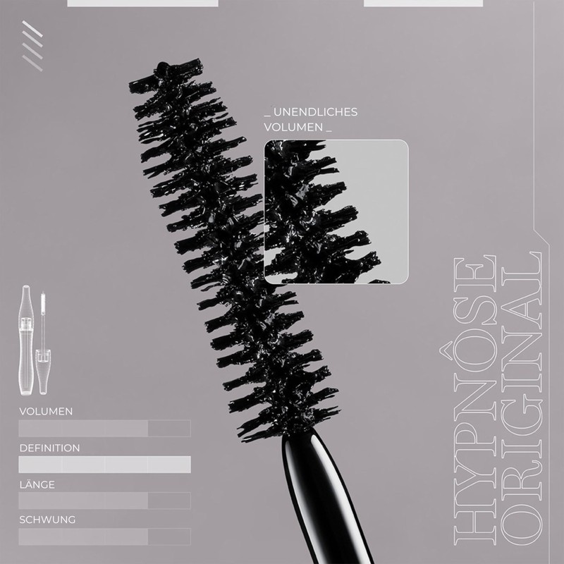 Lancôme Hypnôse Mascara, 01 Black, 6.2 ml