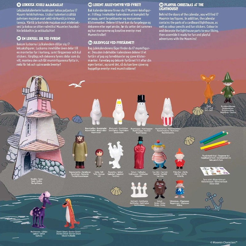 2024 Advent Toy Calendar Moomin-Martinex