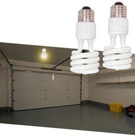 Satco S7217-13T2/E26/2700K/120V/1PK Mini Spiral Compact Fluorescent Light Bulb, 13W, Warm White, 2700K, 120V, Medium Base, 82 CRI (2 Pack)