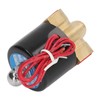 Brass Electric Solenoid Valve 2W025‑08 Normally Closed 1/4in 2 Position