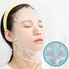 100 Sheets Hygiene Disposable Face Vinyl Wrap Mask Modeling Pack