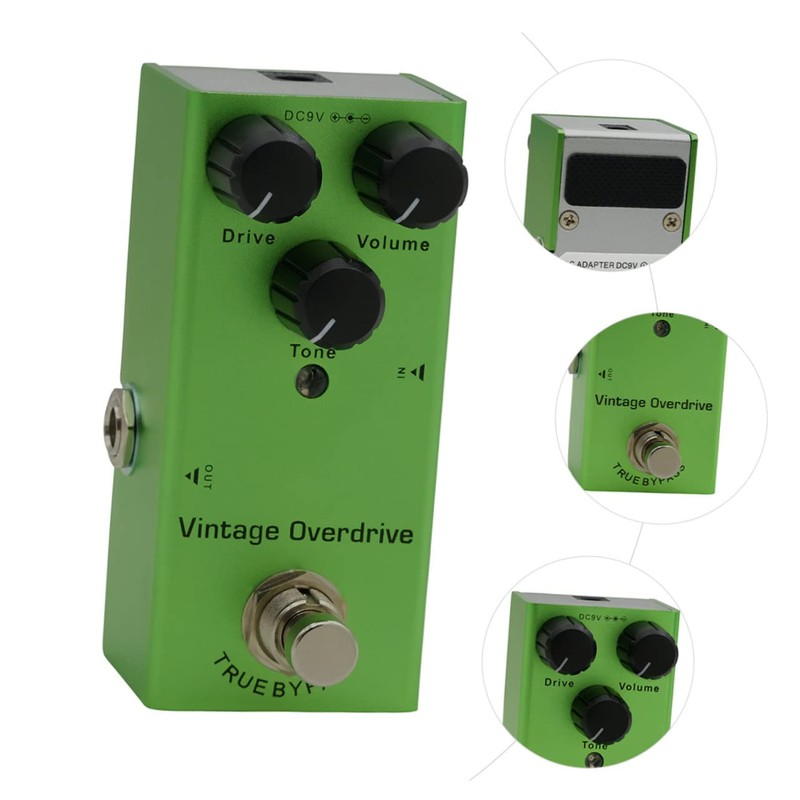 Mikinona Guitar Effects Pedal with Classic Durable Metal Shell True