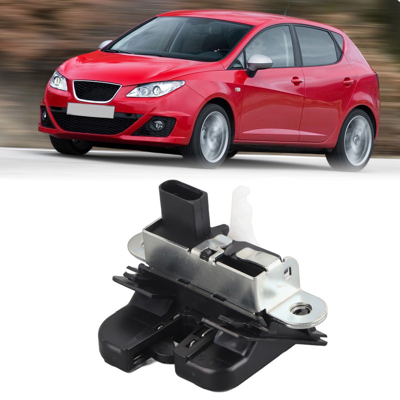 Tailgate Rear Hatch Trunk Latch 5M0827505 Black Rear Liftgate Latch