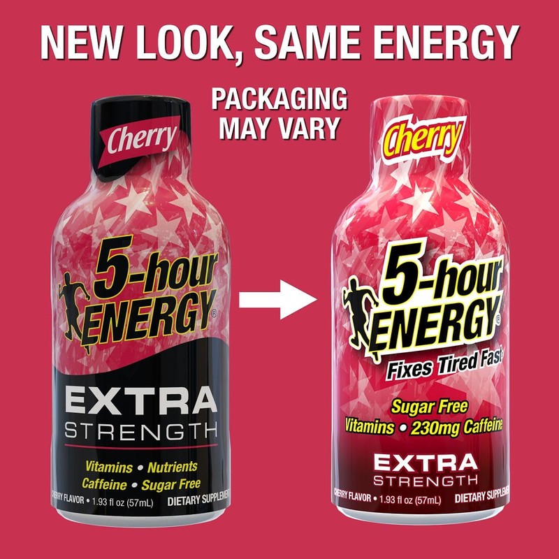 5-hour ENERGY Extra Strength Shots, Cherry Flavor, 1.93 oz. 30