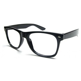 Morefaz (TM) Unisex (Men´s Women´s) Retro Vintage Glasses Clear Lens Shades - - Regular