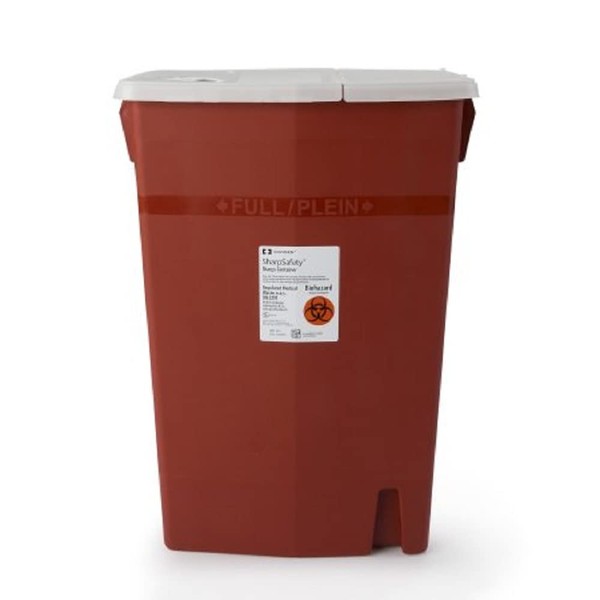 PT# 8991 PT# # 8991- Container Sharps Large Red 18gal Ea by, Kendall Company