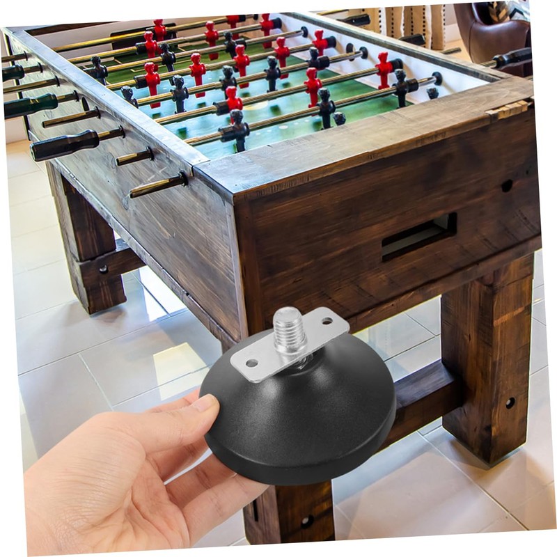 Gatuida 2pcs Rubber Levelers for Foosball Table Noise Reducing Feet