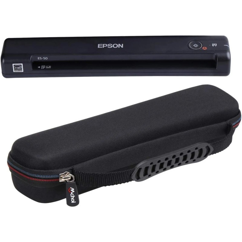 Mchoi Epson WorkForce ES Portable Document Scanner Protective Case Black