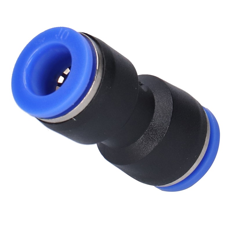 50Pcs Straight Pneumatic Connector Push to Connect Fittings for PU-10