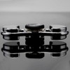 Spin Gear Metal Cross Hand Spinner (Gunmeta)