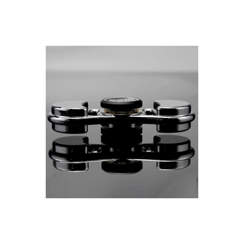 Spin Gear Metal Cross Hand Spinner (Gunmeta)