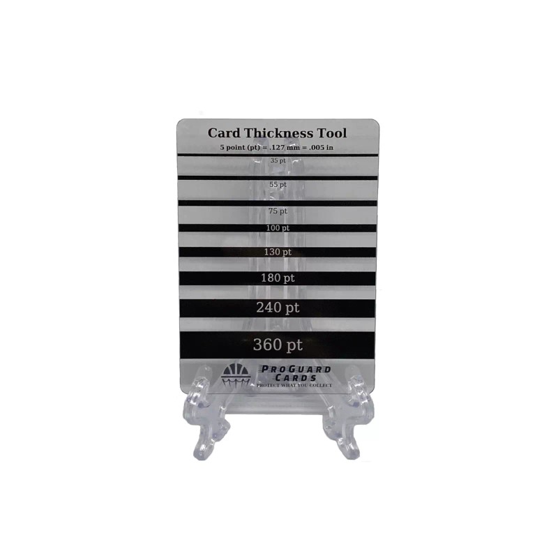 Card Thickness Tool - Gauge Tool for Trading & Sports